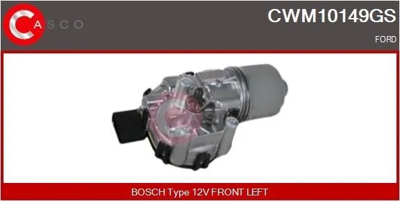 Vindrutetorkarmotor CASCO CWM10149GS