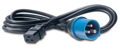 Apc Strömkabel 2.5m Iec 60309 C19 Svart