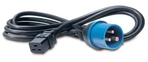 Apc Strömkabel 2.5m Iec 60309 C19 Svart
