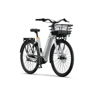 Ecoride Ambassador-4-Midmotor-Belt-Coaster-White-Medium