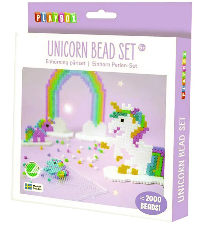 Pärlset Enhörning Playbox