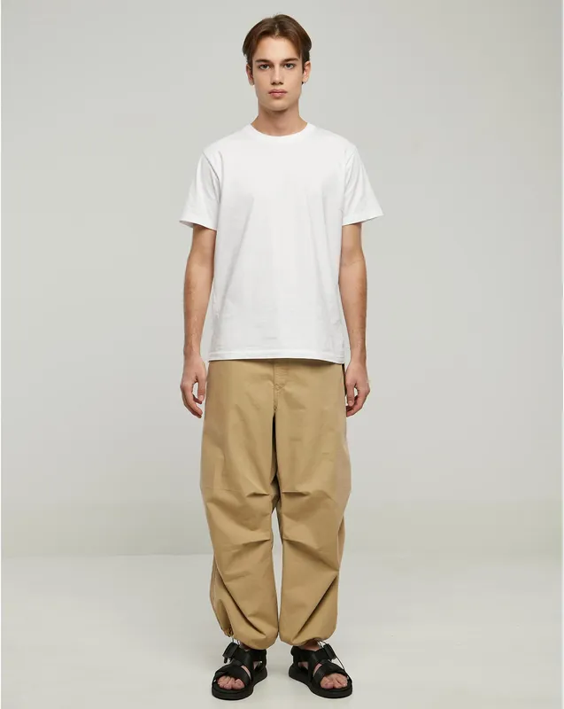 Urban Classics Wide Cargobukser Beige