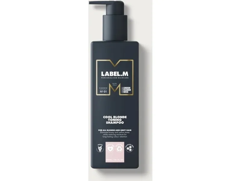 label.m Cool Blonde Toning Shampoo 300 ml