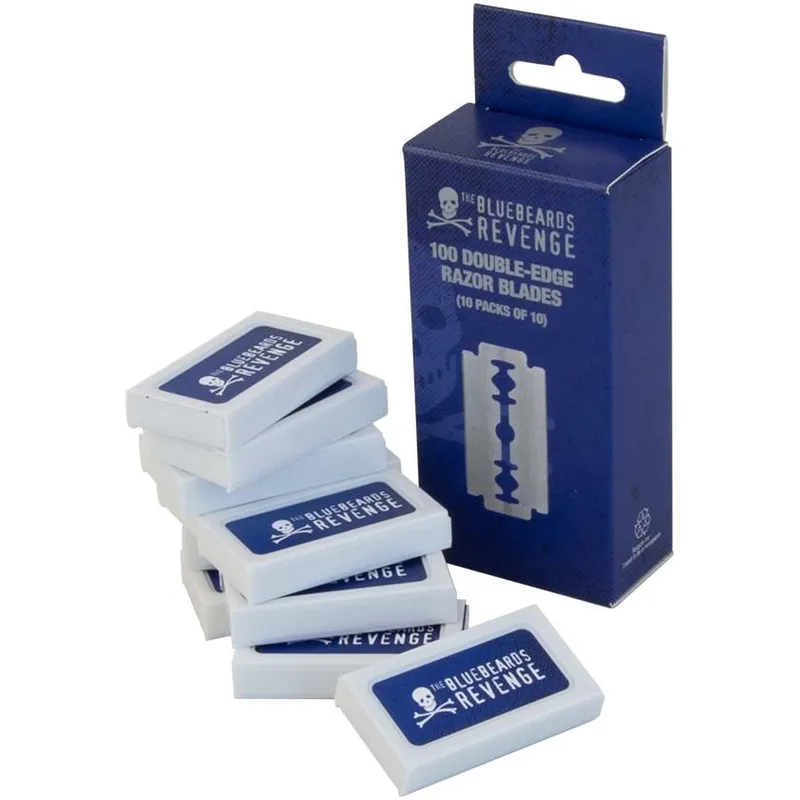 The Bluebeards Revenge Double Edge Razor Blades 100-p 100 st