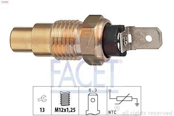 FACET 7.3121 Kylvätsketemperatursensor