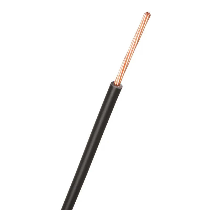 Nexans FQ Easy Installationskabel H07Z1-R, 450/750 V 1×2,5 mm², svart