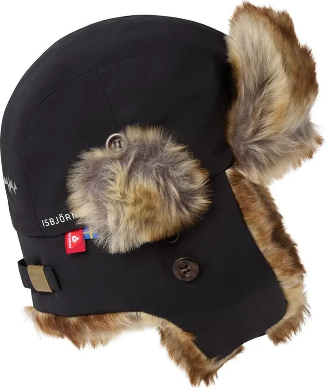 Isbjörn of Sweden Kids’ Squirell Winter Cap Black (#3431)