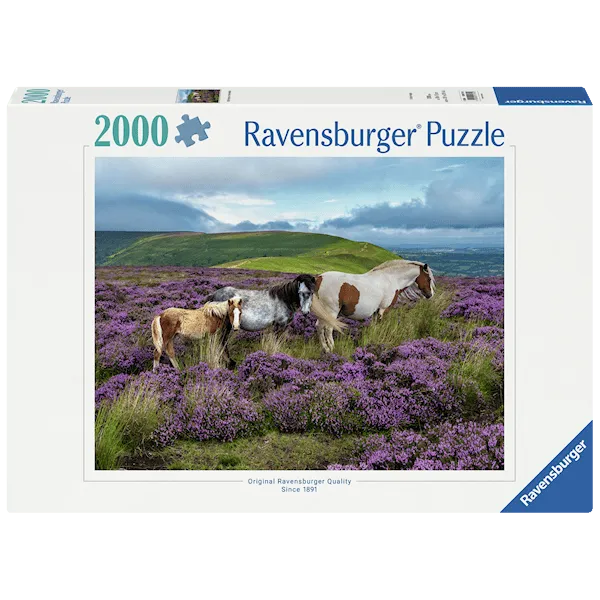 Wild Horses Pussel 2000 Bitar Ravensburger