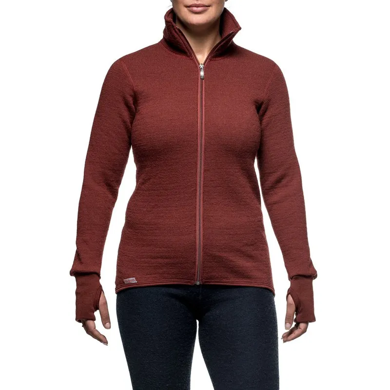 Woolpower Full Zip Jacket 400 Rust Red (#9313)