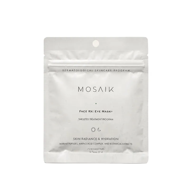 MOSAIK SKIN Face Rx: Eye Mask+ 14 st