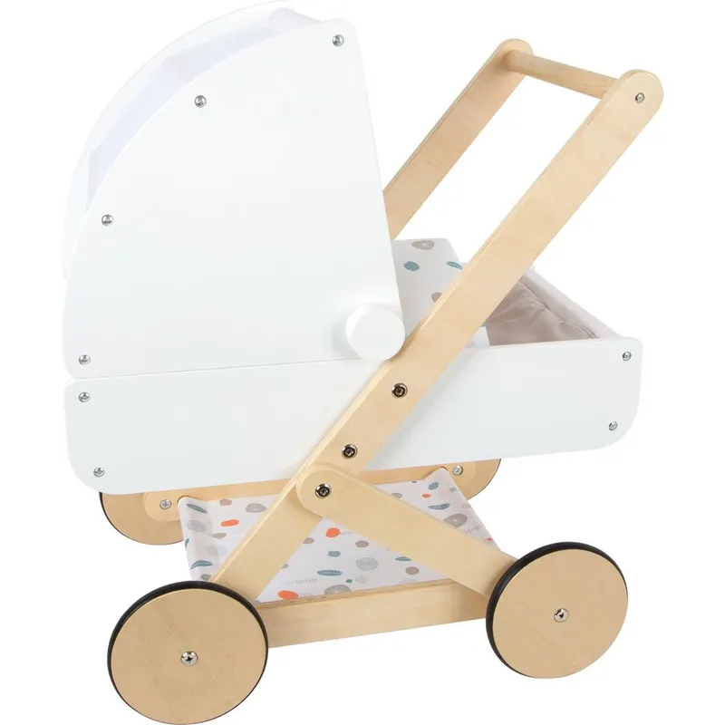 Small Foot - Wooden Doll Pram Little Button