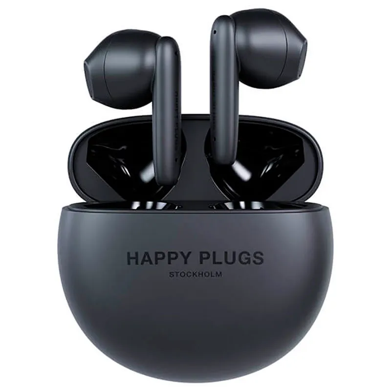 HAPPY PLUGS Hörlurar JOY Lite In-Ear True-Wireless - Svart