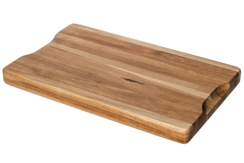 Skärbräda i massiv ek – 50 x 30 x 4 cm
