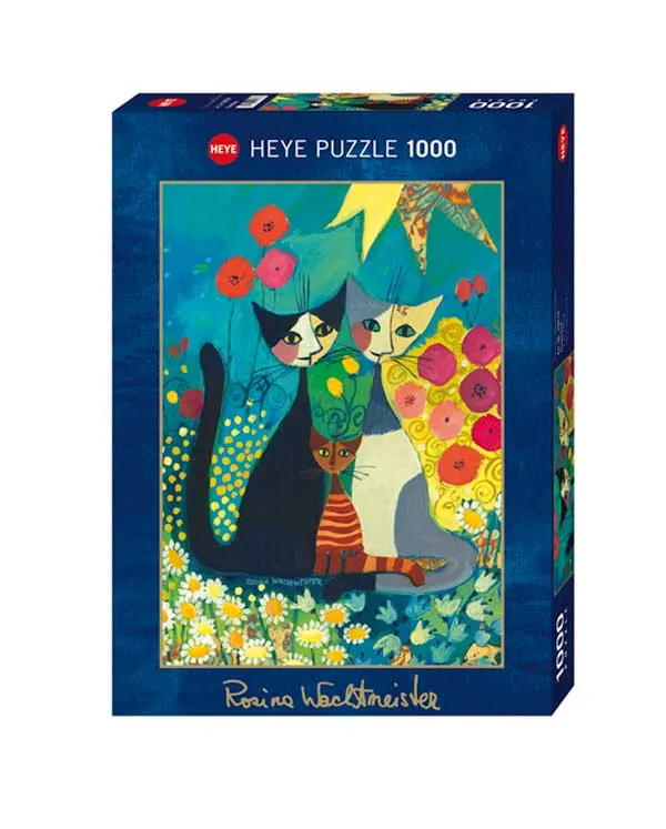 Pussel – Rosina Wachtmeister, Blomsterbädd 1000 Bitar