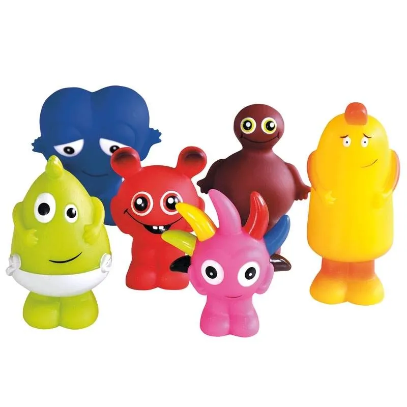 Plastfigurer Babblarna 6-p, Teddykompaniet