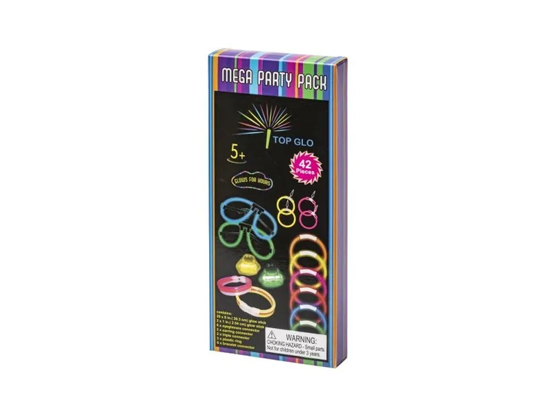 Glow Sticks Mega Party Pack