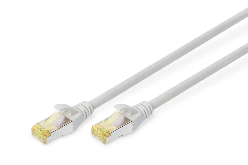 DIGITUS patch cable - 1.5 m - grey - Grå - 1m