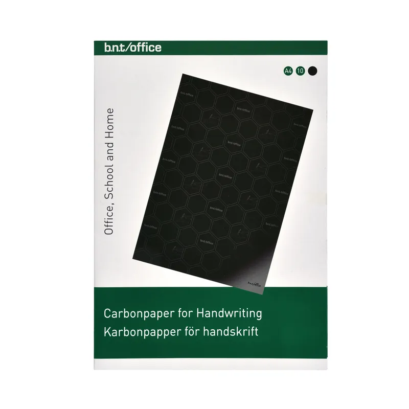 Karbonpapper PELIKAN A4 svart 10/fp