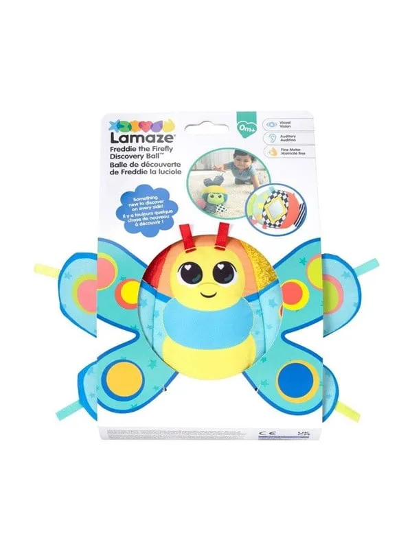 Lamaze Aktivitetsboll - 14 cm - Freddie Firefly Upptäcktsbasen