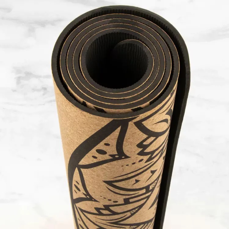Yogamatta Kork Mandala XL (Extra stor)