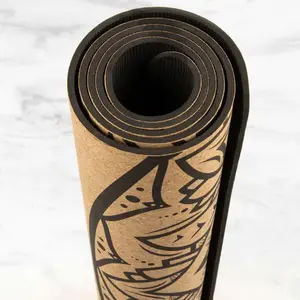 Yogamatta Kork Mandala XL (Extra stor)