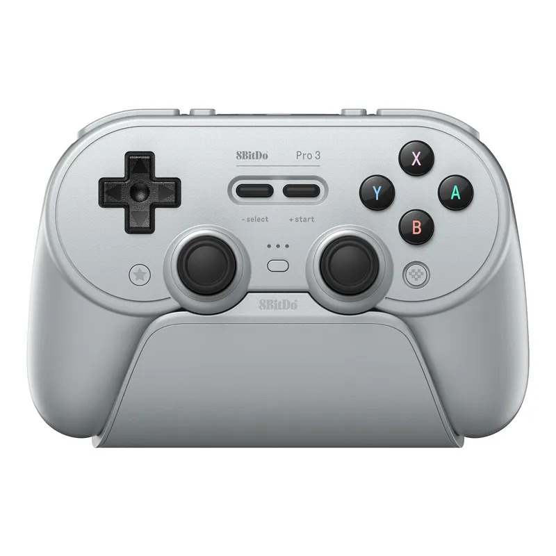8bitdo PRO 3 BT handkontroll (grå)