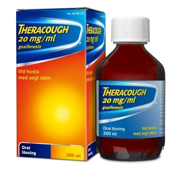 Theracough, Oral lösning 20 mg/ml 200 ml
