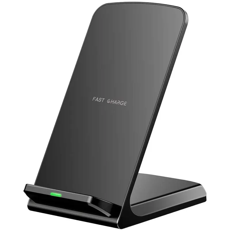 QI Trådlös Laddning Mobilstativ / Dockstation – iPhone, Android