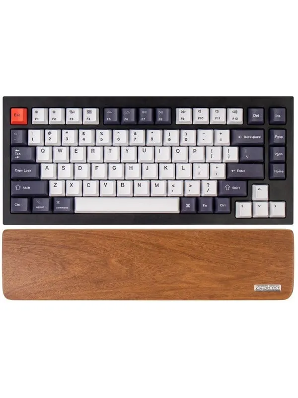 Keychron Walnut Wood Palmrest for Q1 / Q1 Pro / Q2 / Q2 Pro / V2 - Handledsstöd - Brun