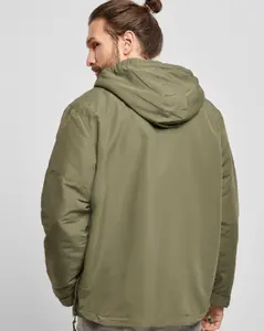 Brandit Windbreaker Anorak - Sherpafoder Svart (#9715)