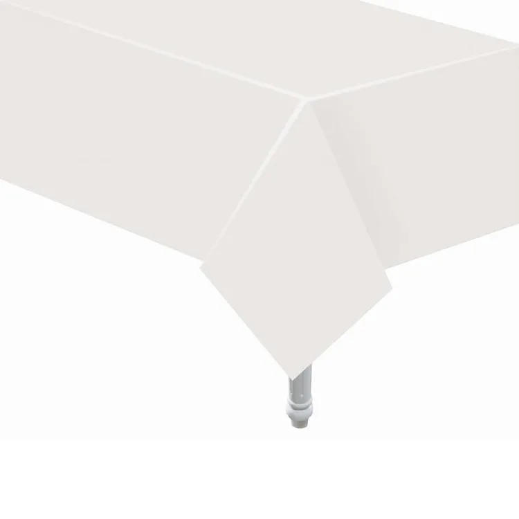 Vit Pappersduk 132×183 Cm