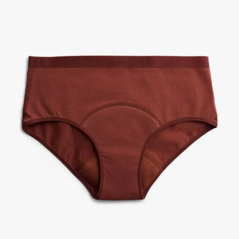 Imse Period Underwear Hipster light flow, Brown XXL 1 st
