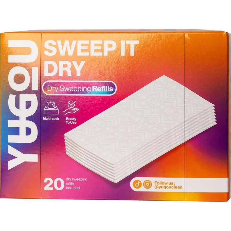 YUGOU SWEEP IT DRY Dry Sweeping Refills 20 st