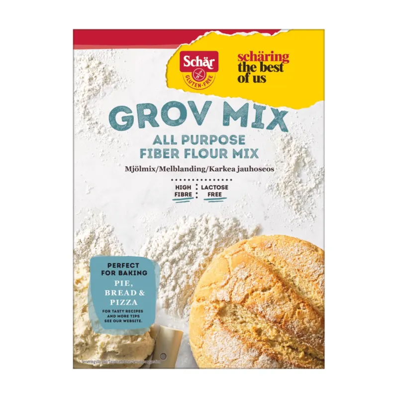 Mjöl Grov Mix glutenfri - 500g Schär