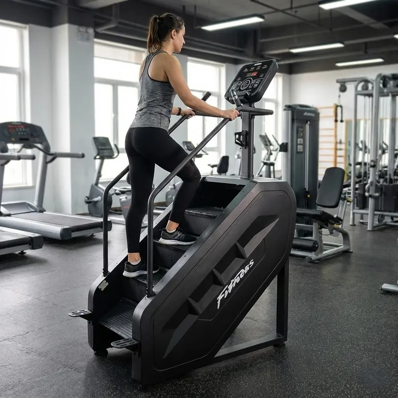 Trappmaskin | Professionell steppmaskin för hem & gym | 200 kg maxvikt