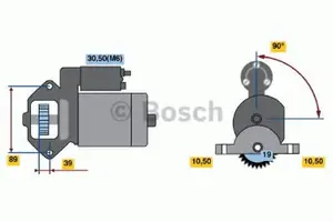 Startmotor BOSCH 0 986 021 351