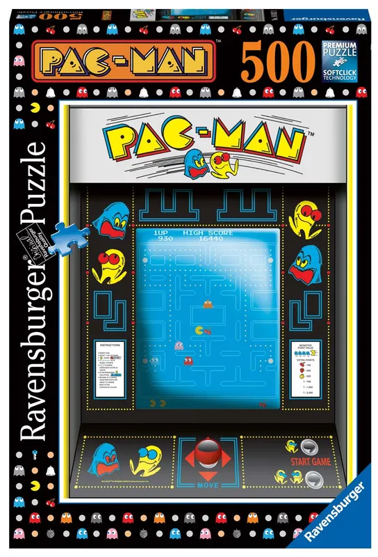 Pussel – Pac-Man 500 bitar