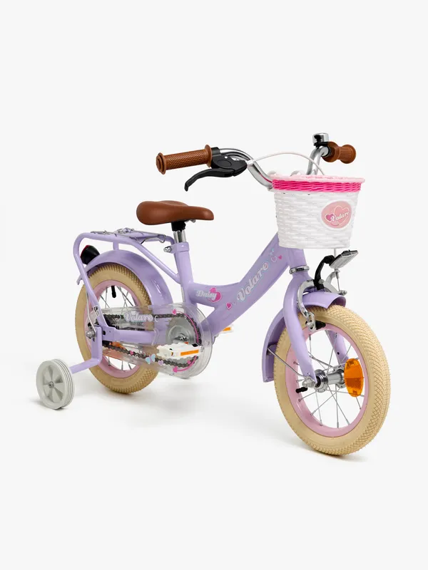 Volare Daisy Cykel 12 Tum, Lila