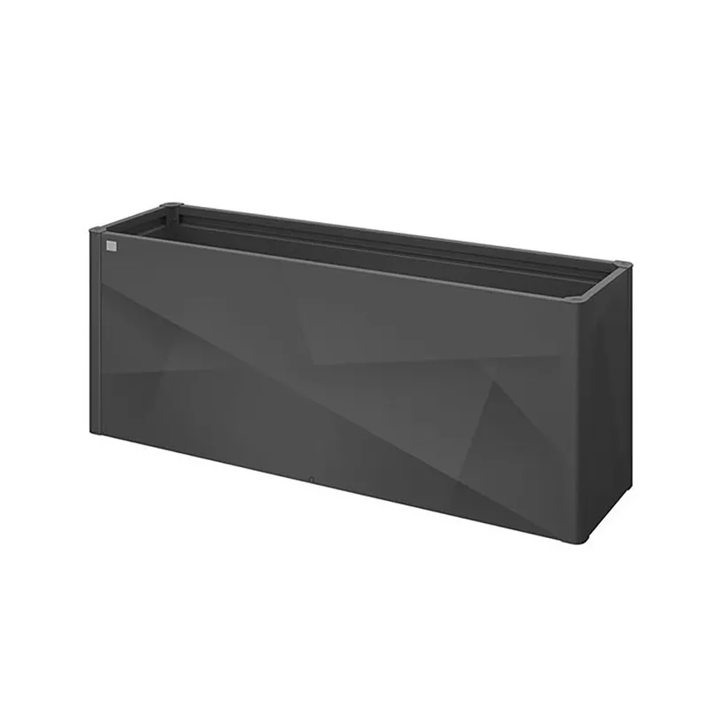 Biohort, Belvedere odlingsbädd MAXI 2×0.5 m X-Design metallic dark grey