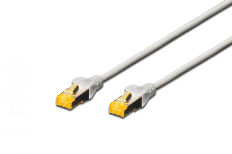DIGITUS CAT 6A S-FTP Patch Cord - 10m - Grå - 10m