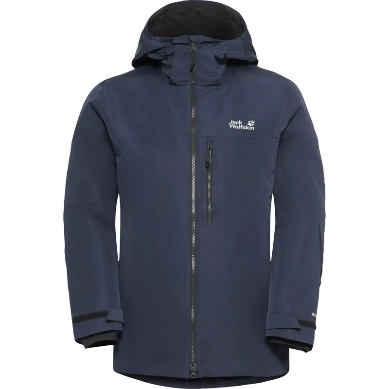 Jack Wolfskin Flowline 3in1, Skidjacka, Herr, Mörkblå (#8143)