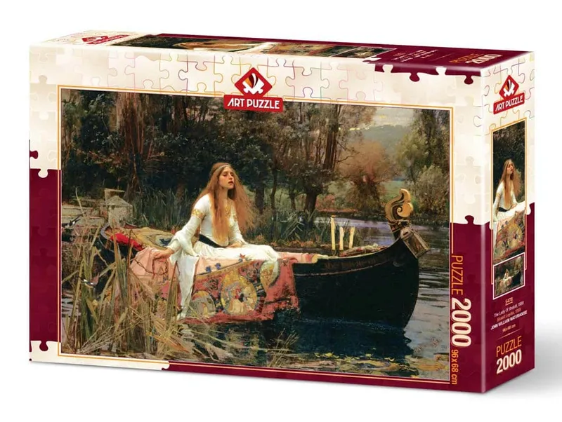 Art Pussel – Damen av Shalott, 1888, 2000 bitar