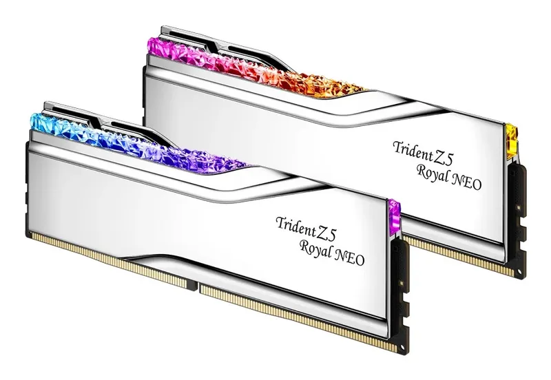 G.Skill Trident Z5 Neo RGB F5-6000J2836G16GX2-TR5NS, 32 GB, 2 x 16 GB, DDR5, 6000 MHz, 288-pins DIMM