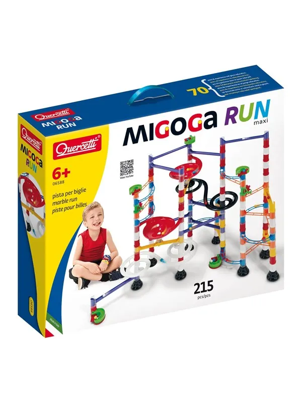 Quercetti Kulbana – Migoga Run Maxi – 215 Delar – 6588
