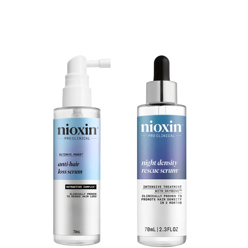 NIOXIN Night Density Rescue Serum Thickening Serum for Optimised Hair Growth 70ml