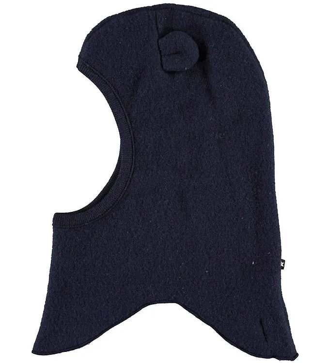 Molo Balaklava - Enkel - Ull - Urso - Dark Marinblå