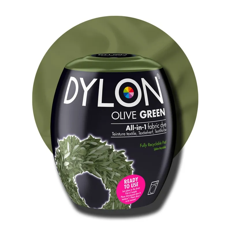 Dylon Pod All-in-1 textilfärg 34 Olive Green