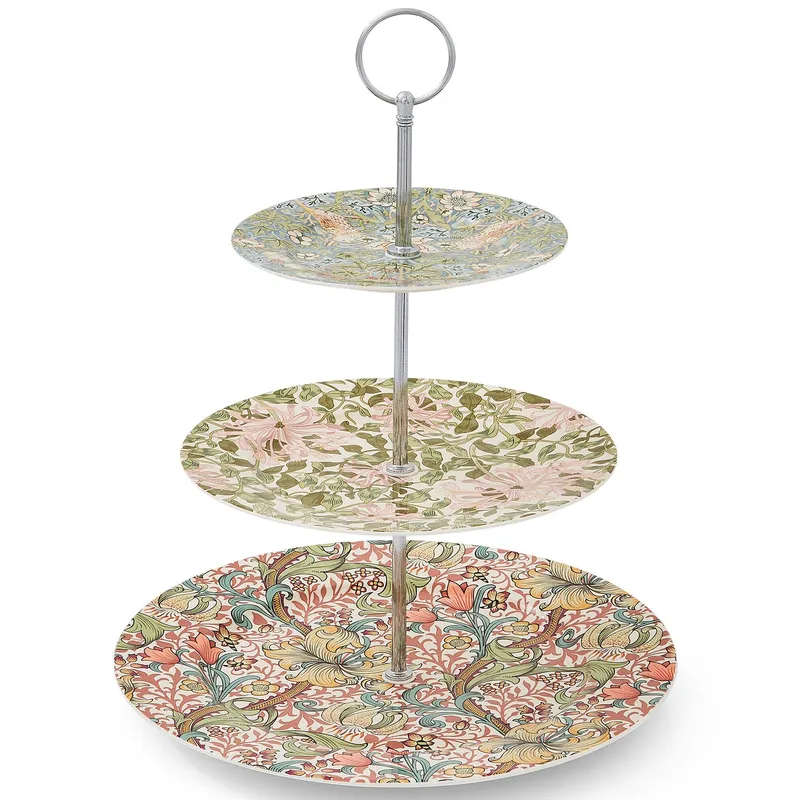 Spode Kakfat, strawberry thief/honeysuckle/golden lily