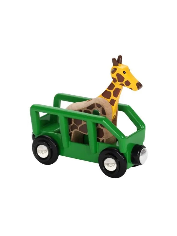 BRIO Leksaker – Giraff och vagn – 33724
