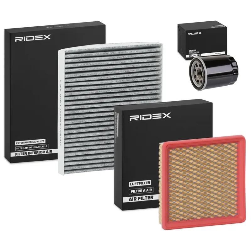 Filtersats RIDEX 4055F19640
